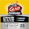 Clorox 30 gal Trash Bags, Large, Black 70359 - alternate 3